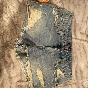 Abercrombie low rise shorts